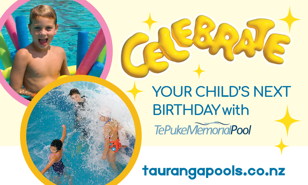 Birthday Parties at Te Puke Memorial Pool.