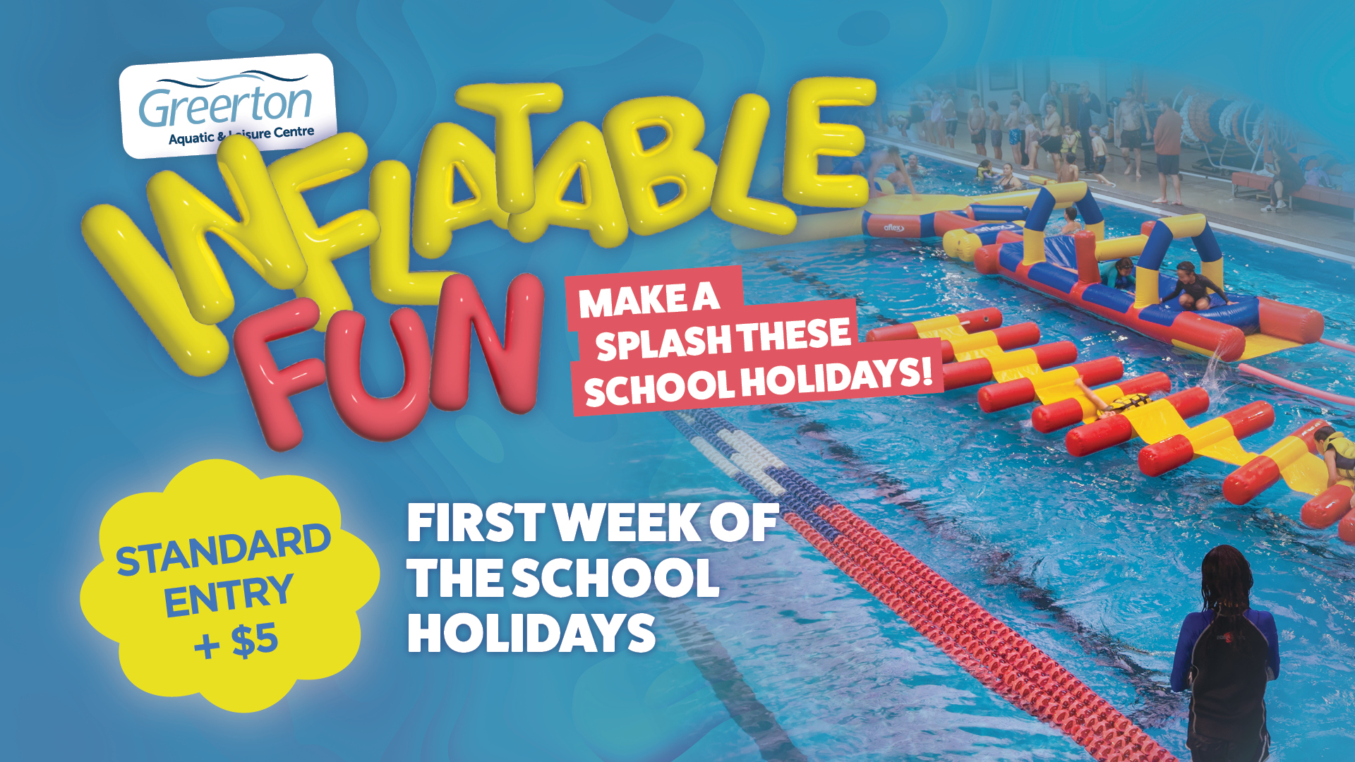 School Holiday Inflatable Fun